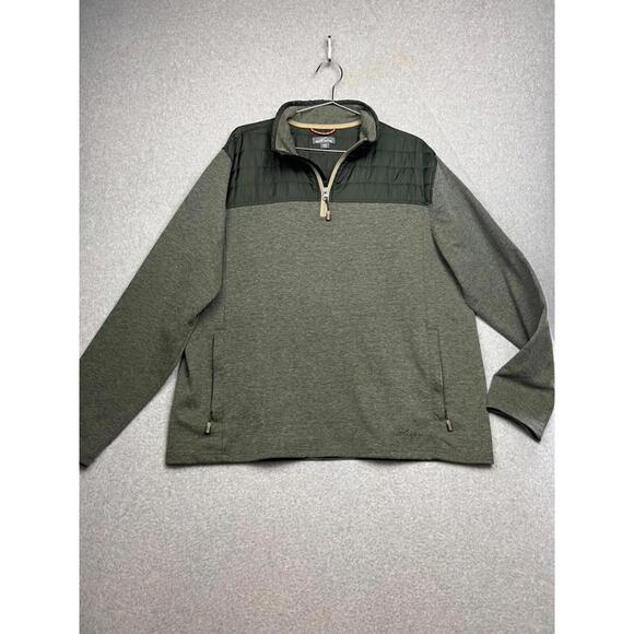 Eddie Bauer Other - Eddie Bauer Quilted Pullover Sweatshirt Jacket Mens Size XL Outdoor Causal